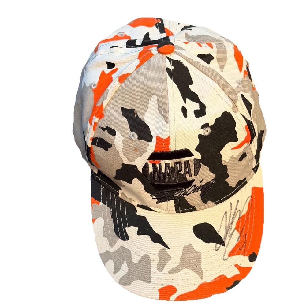 Chase Elliott #9 NAPA Racing Signed Autograph Gray Camo Hat Hendrick Motorsports